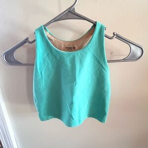 Old Navy girl's athletic sports bra/Tank Top in Aqua Teal